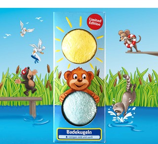 Saubär Badekugeln _ pourpour _ für dm