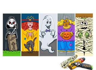 Halloween Schokoladentäfelchen